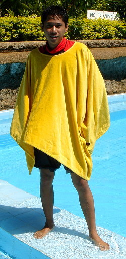 poncho towel